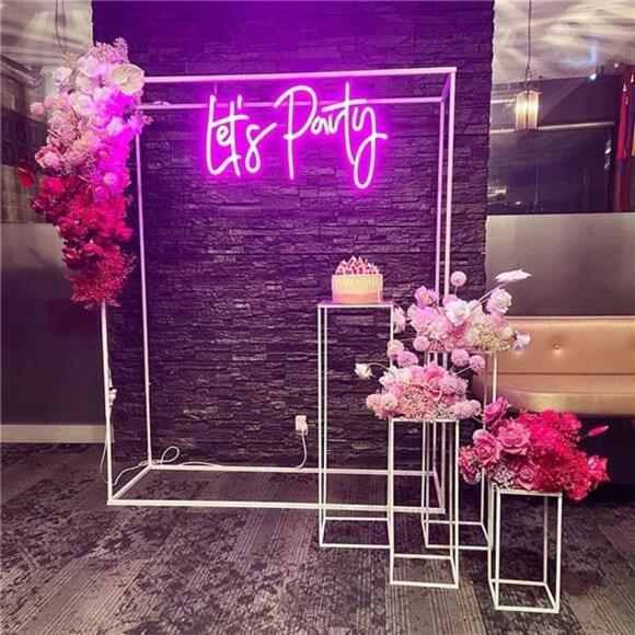 LED Neon Sign Night Light for Wall Party Décor Bedroom Room Bar Wedding Home - Picture 3 of 8